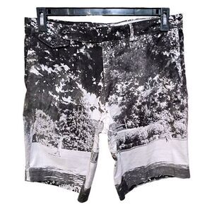 POLO RALPH LAUREN GOLF Mens 33 Link Fit Scenic Print Shorts Bermuda Clubhouse EC